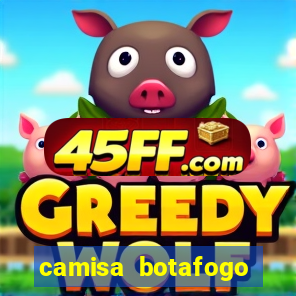 camisa botafogo plus size